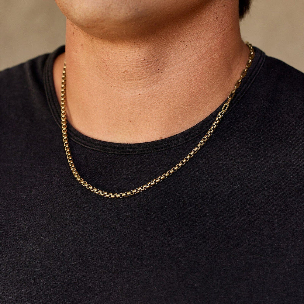 Men's Rolo Chain Necklace 4