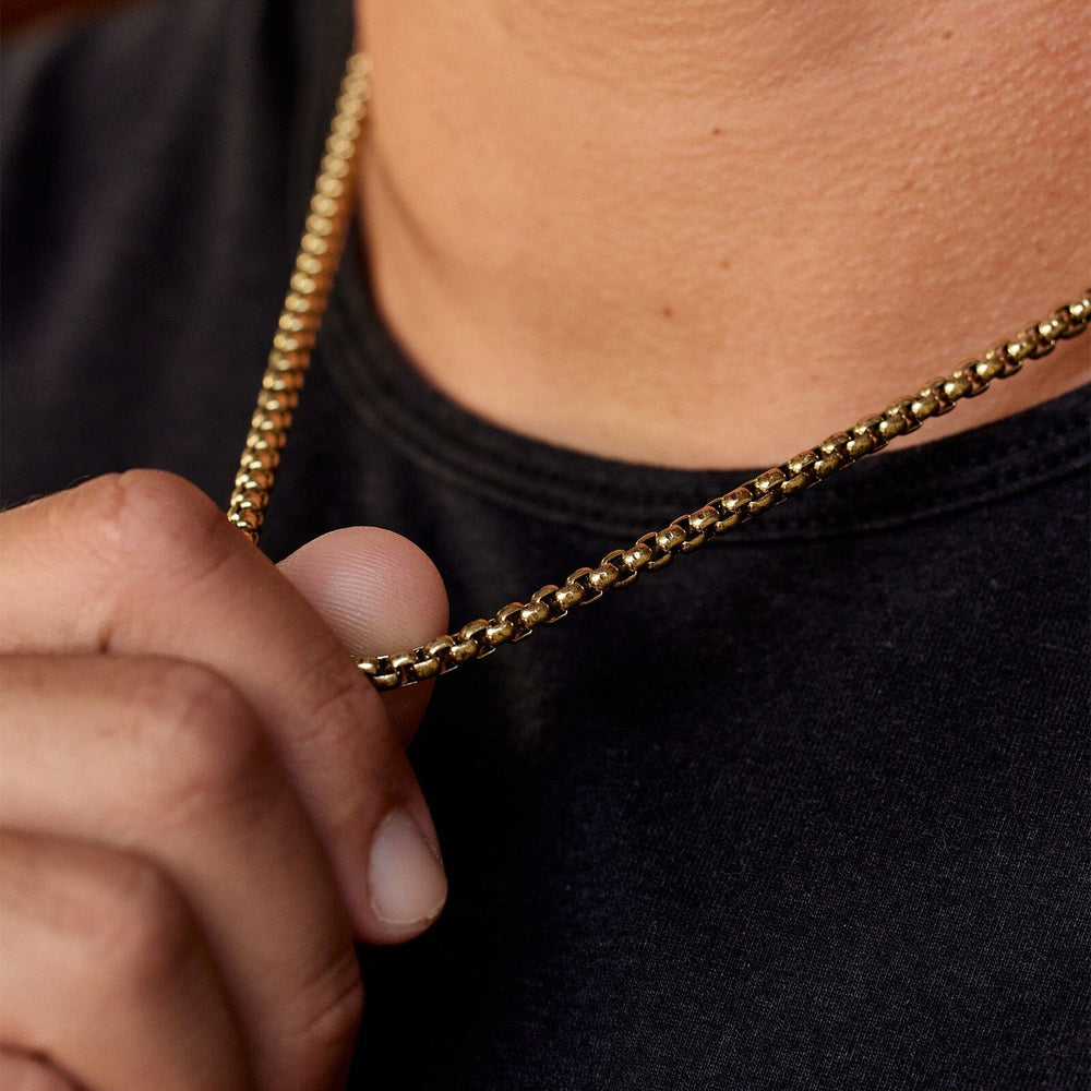 Men's Rolo Chain Necklace 18