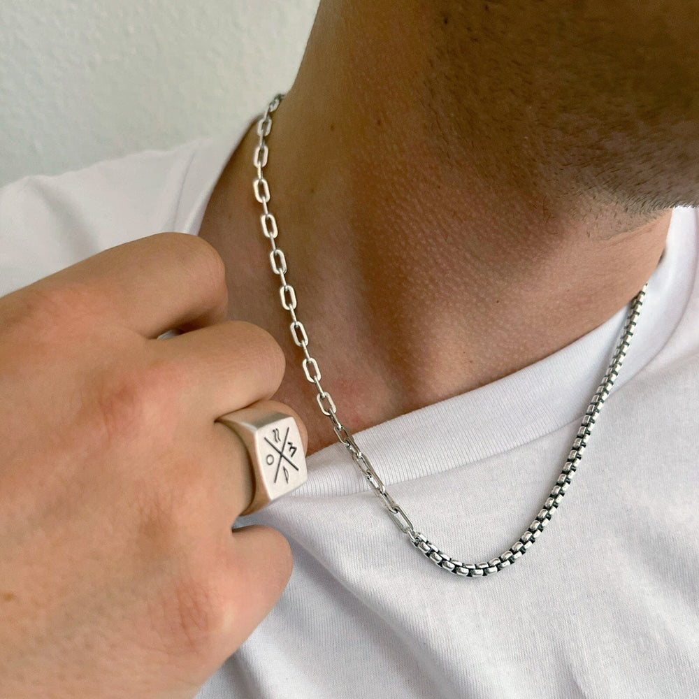 Men's Rolo Chain Necklace 5