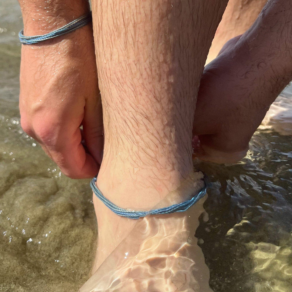 Men's Alpine Blue Anklet 7