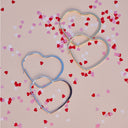 Oversized Heart Hoop Earrings