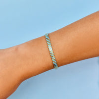 World Water Day Tile Bead Stretch Bracelet Gallery Thumbnail