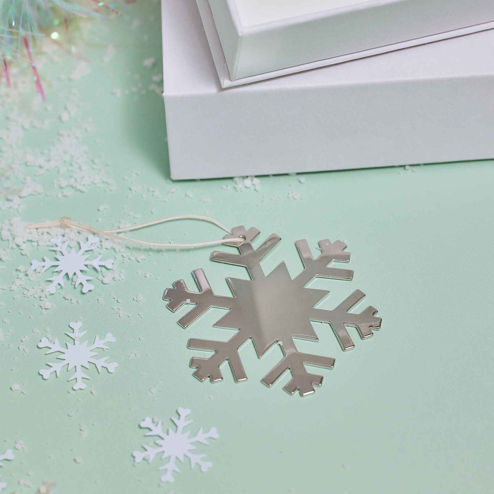 Engravable Snowflake Ornament 6