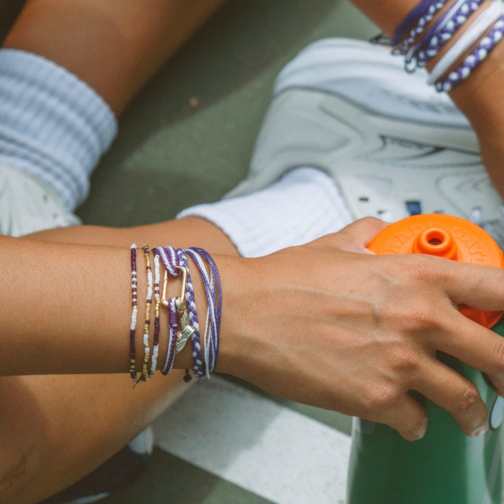 Purple & White Collection