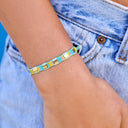 Sunset Beach Woven Bracelet
