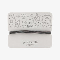 #1 Dad Bracelet Card