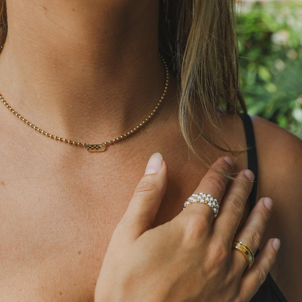 Skateboard Ball Chain Choker 5