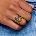 Surfrider Triple Wave Ring