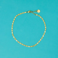 Surfrider Mirror Chain Anklet Gallery Thumbnail