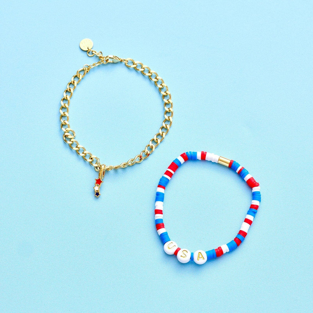 USA Disc Stretch Bracelet 5