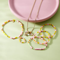 Sarita Mixed Seed Bead Stretch Bracelet Set Gallery Thumbnail