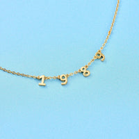 Name Charm Necklace Gallery Thumbnail