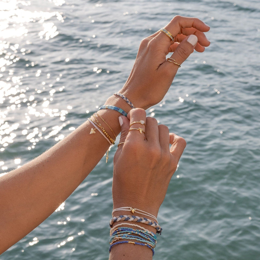 Shark Week Mini Braided Bracelet 3