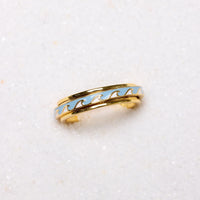 Enamel Fin Fidget Ring Gallery Thumbnail