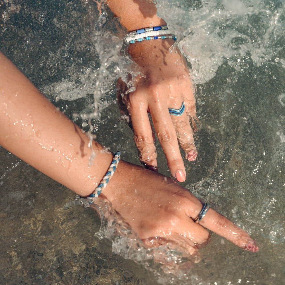 Shark Week Bead Stretch Bracelet Set 8