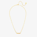 Engravable Paperclip Chain Bar Necklace