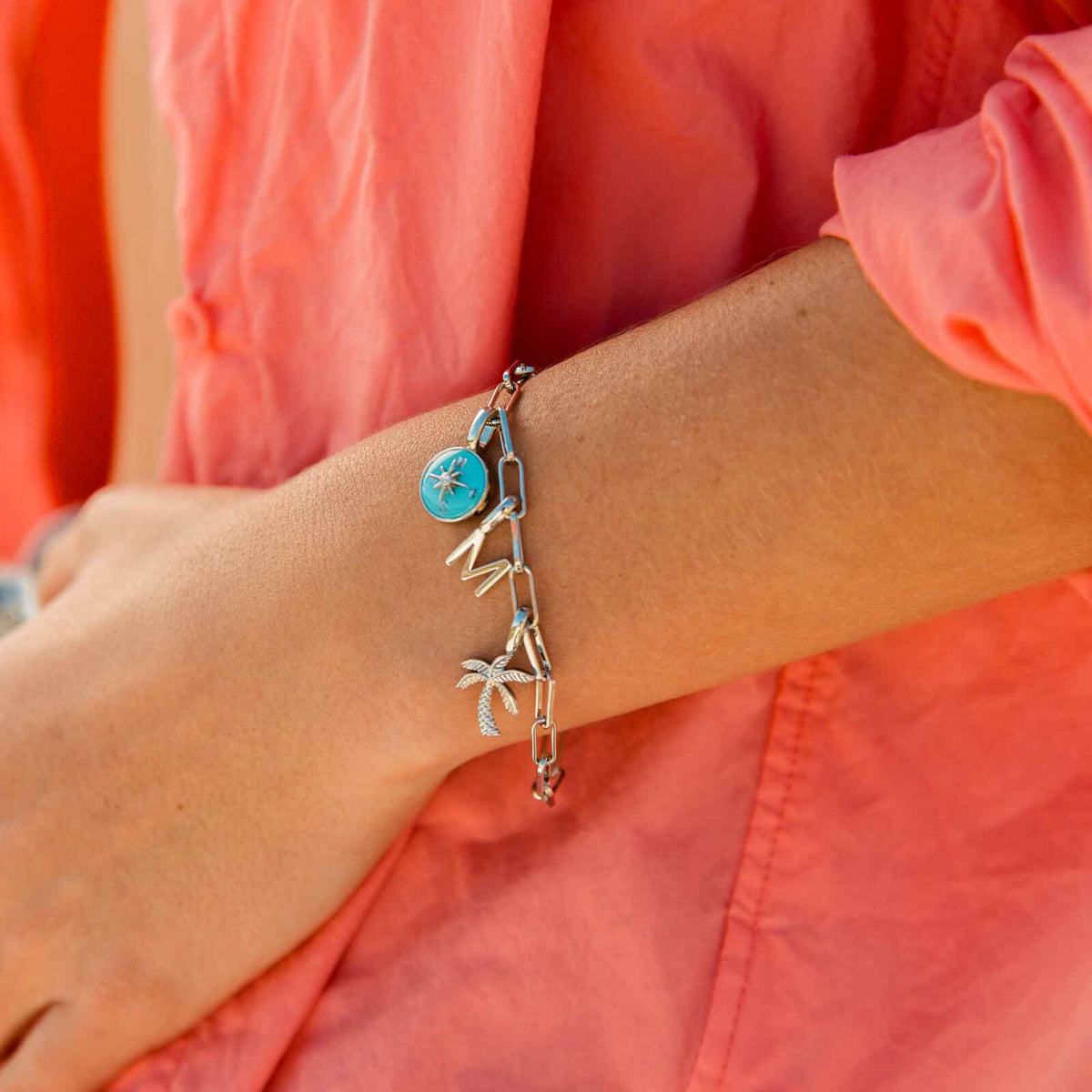 Harper Palm Tree Charm