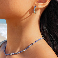 Surfrider Sea Stone Bead Choker Gallery Thumbnail