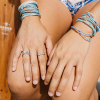 Surfrider Aqua Stretch Bracelet Gallery Thumbnail