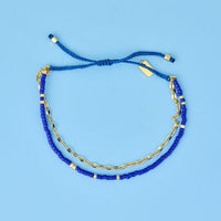 Dainty Surfrider Double Layer Bracelet Gallery Thumbnail