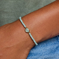 Dainty Surfrider Gemstone Bracelet Gallery Thumbnail