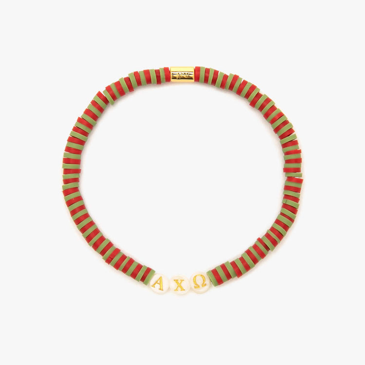 Alpha Chi Omega Stretch Bracelet