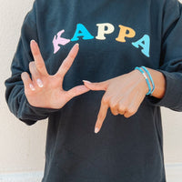 Kappa Kappa Gamma Stretch Bracelet Gallery Thumbnail