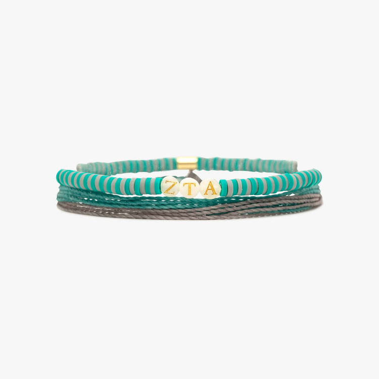 Zeta Tau Alpha Bracelet Set of 2