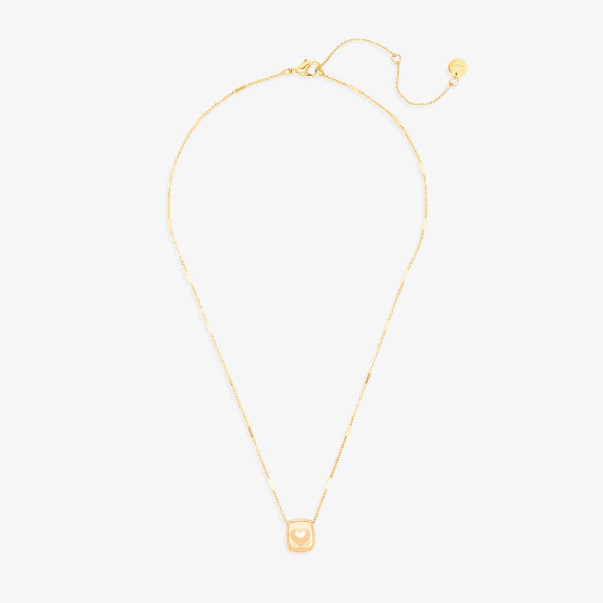Puffy Heart Pendant Necklace