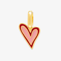 Harper Abstract Heart Charm