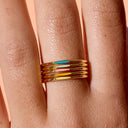 Headliner Enamel Ring Stack