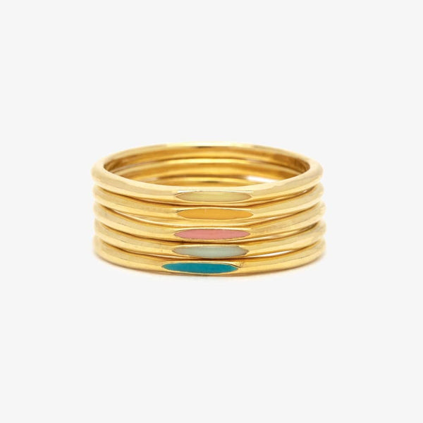 Headliner Enamel Ring Stack