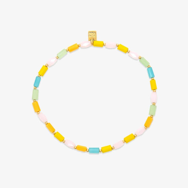 Neon Lights Stretch Anklet