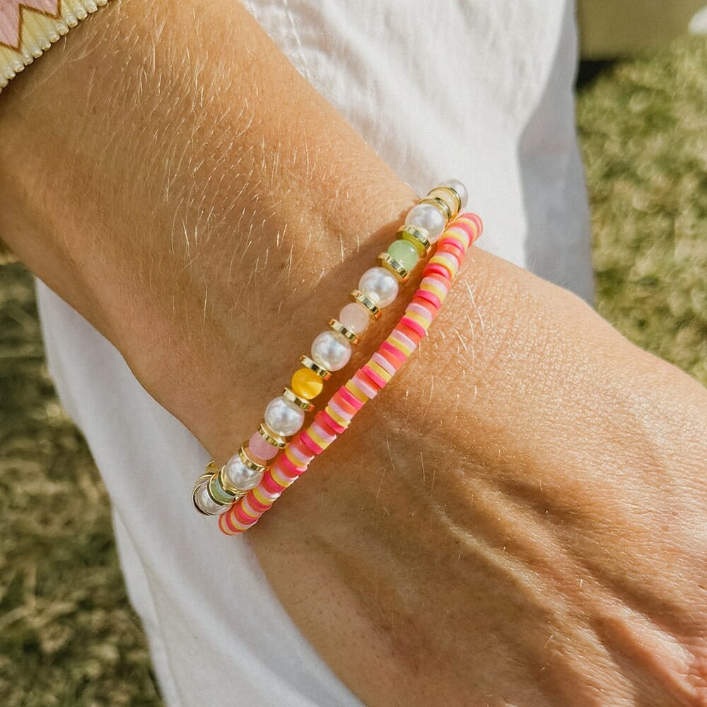 Headliner Pearl Stretch Bracelet