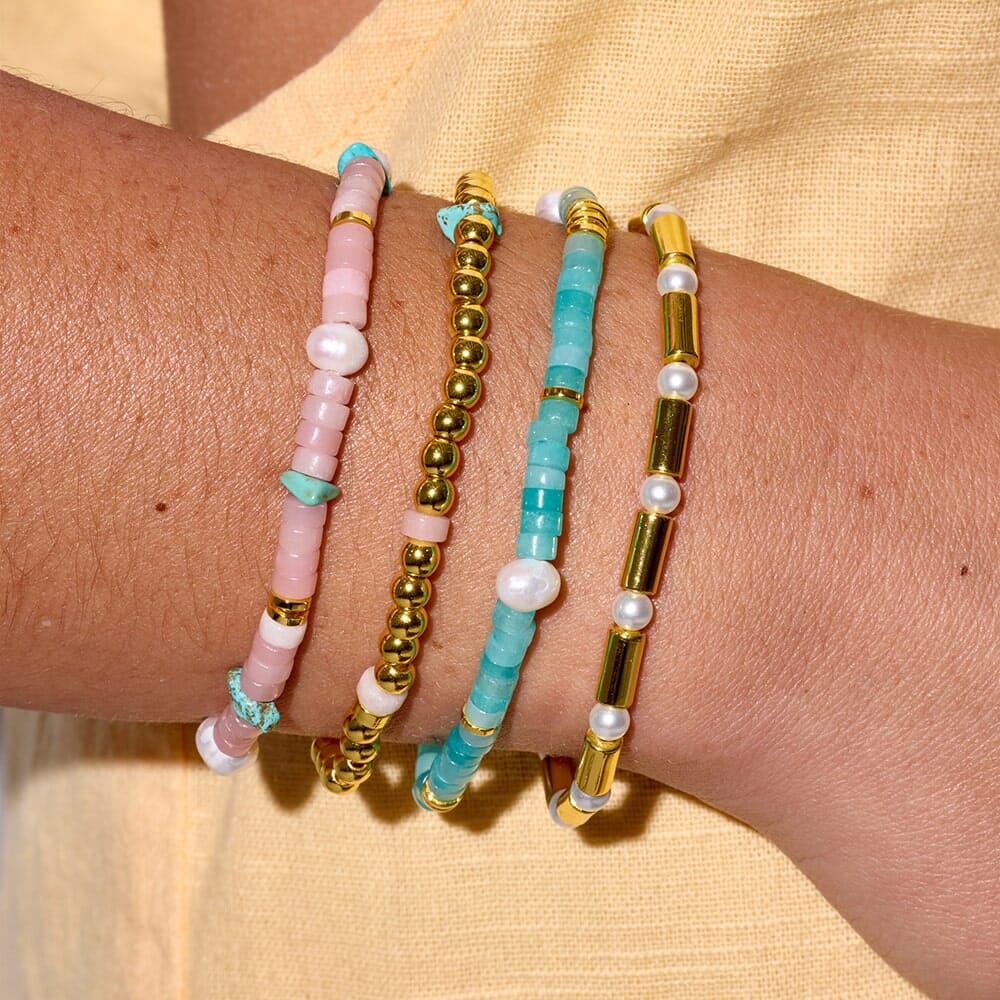 Saguaro Stretch Bracelet Set of 4
