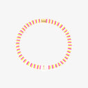Raspberry Alphabet Stretch Bracelet