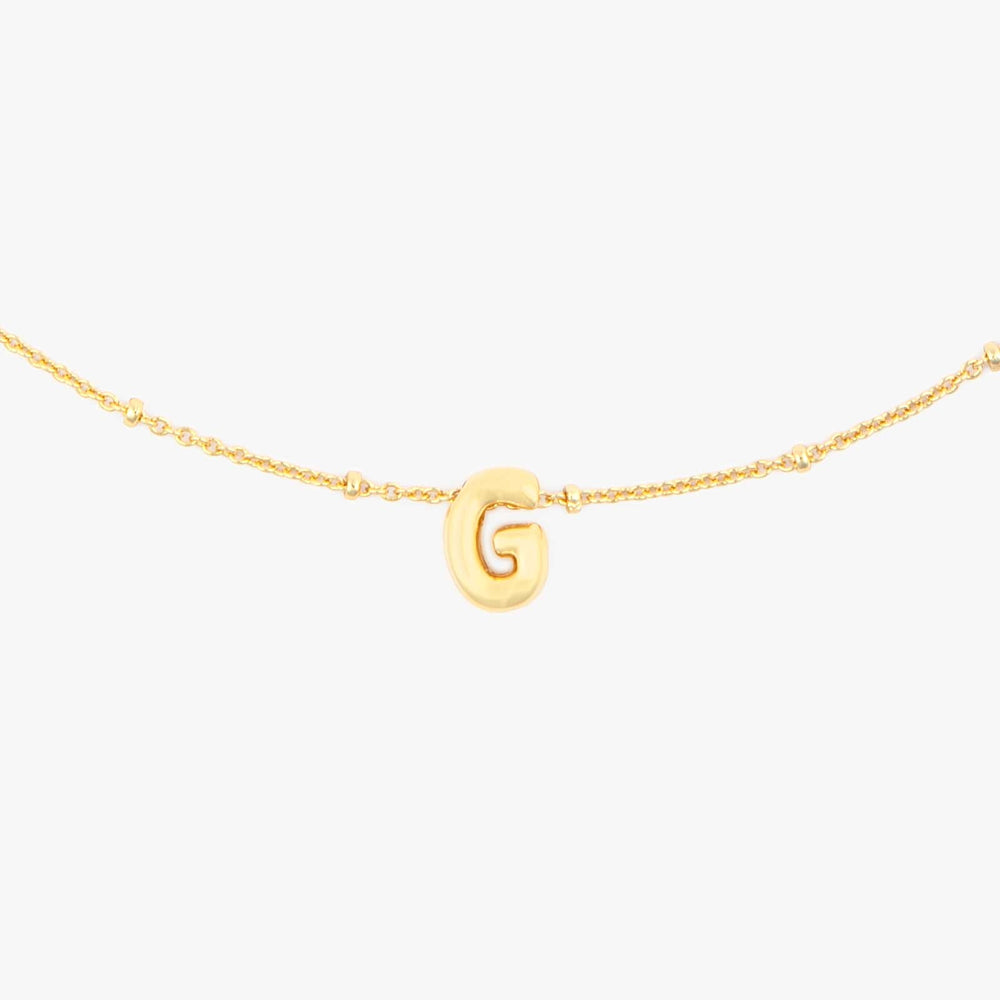 Alphabet Satellite Chain Choker 16