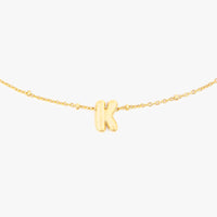 Alphabet Satellite Chain Choker