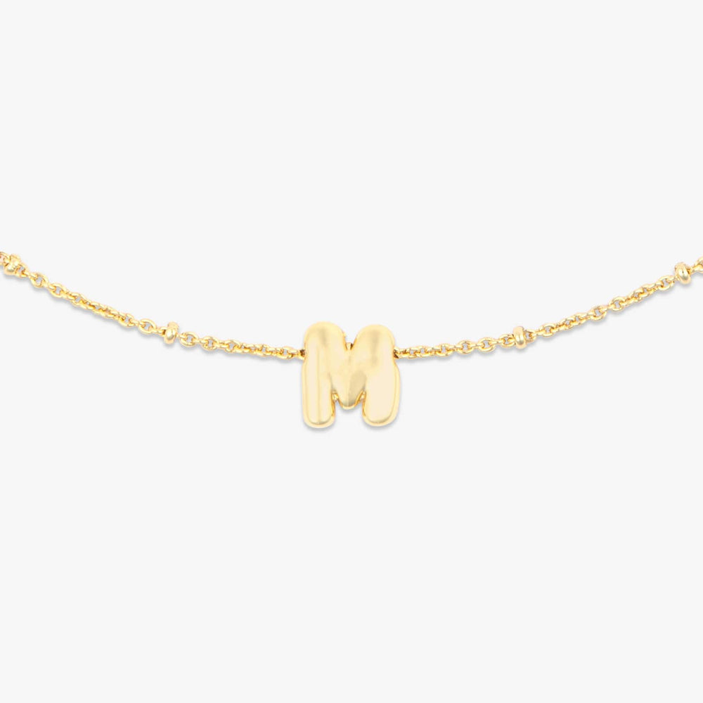 Alphabet Satellite Chain Choker 22