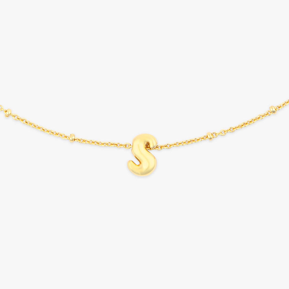 Alphabet Satellite Chain Choker 28