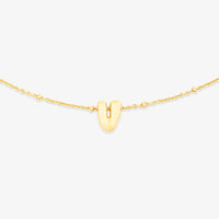 Alphabet Satellite Chain Choker