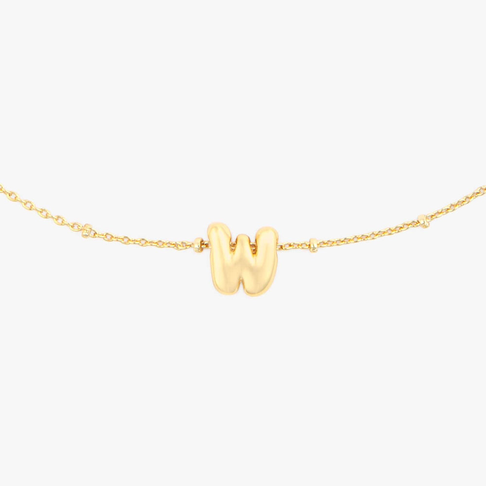 Alphabet Satellite Chain Choker 32