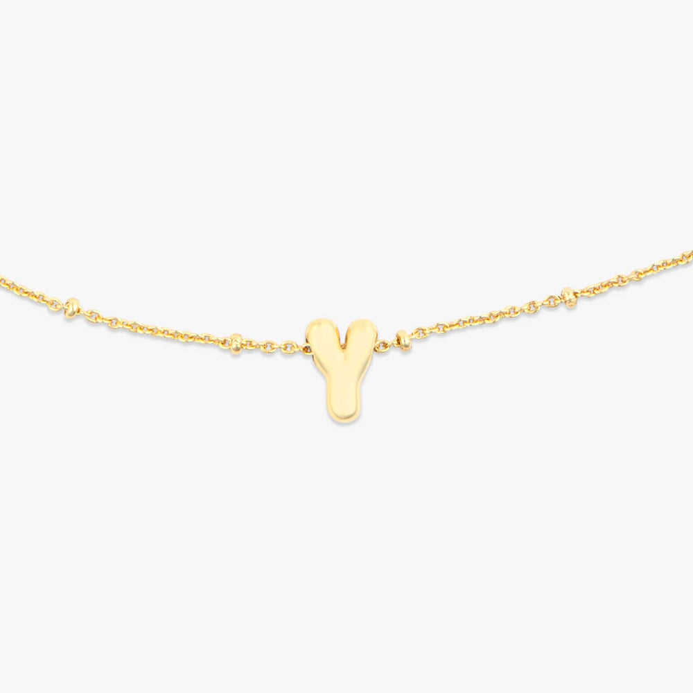 Alphabet Satellite Chain Choker 34