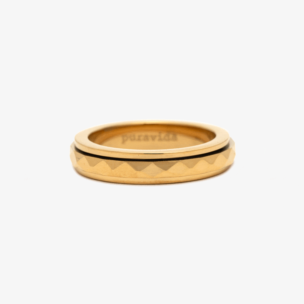 Diamond Cut Fidget Ring 1
