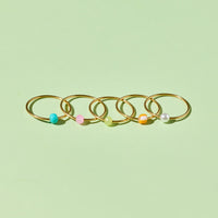 Serenity Floating Ring Stack Gallery Thumbnail