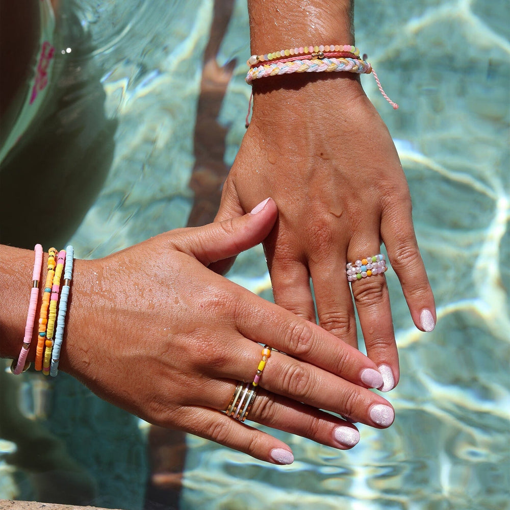 Pippa Pearl Stretch Ring 3 Pack 6