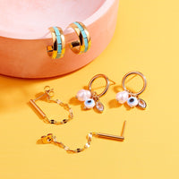 Delicate Ear Wire Earrings Gallery Thumbnail