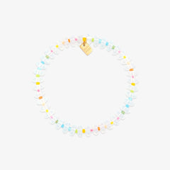 Iridescence Bead Stretch Bracelet