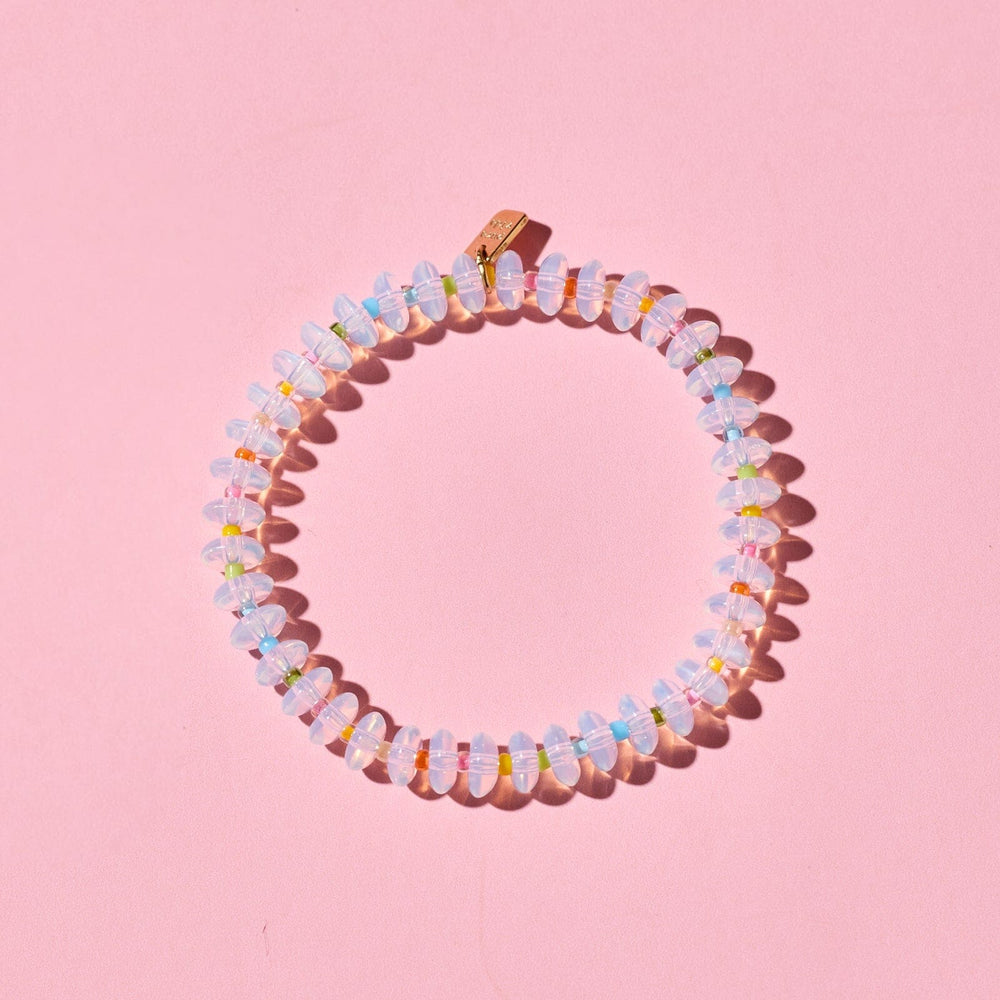 Iridescence Bead Stretch Bracelet 4