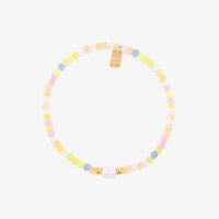 Blooming Frosted Bead Stretch Bracelet Gallery Thumbnail